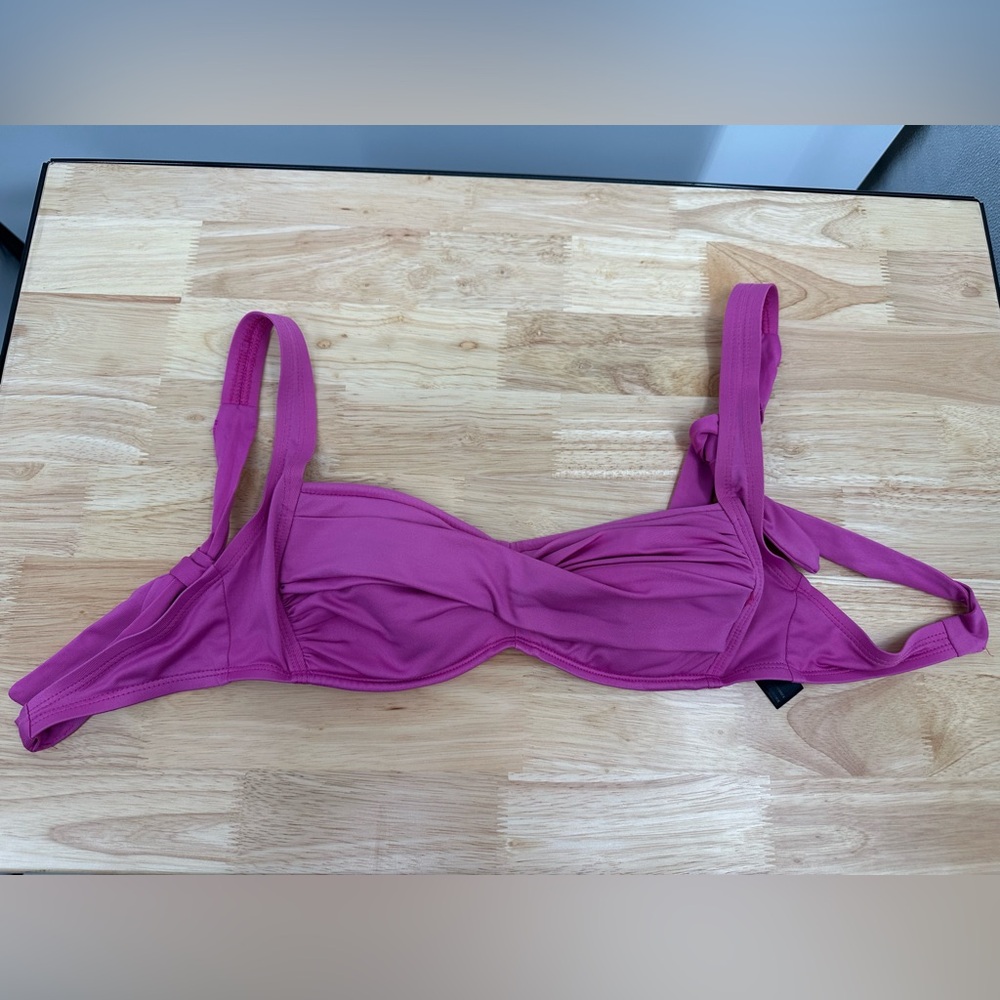 Women's Pink Swim Top - Picture 2 of 4